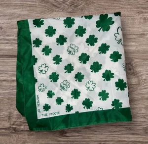 Women Of The Moose Vintage 1975-76 St Patrick’s Day Scarf 25.5” - Picture 1 of 1
