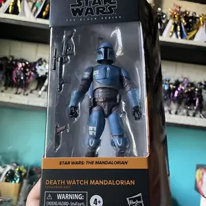 Star Wars The Mandalorian Death Watch Mandalorian 21 6 Inch Black Series Figur - Bild 1 von 3