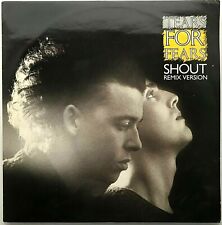 TEARS FOR FEARS "Shout (Remix Version)" 12" 45RPM Single [UK] 1984 Mercury EX