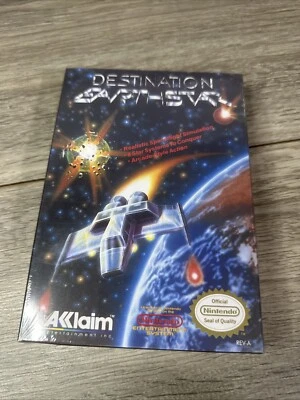 Sealed Nintendo NES Destination Earthstar 1990 Video Game New - Image 1 of 4