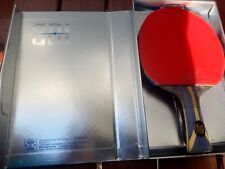 DHS Hurricane 301  table tennis racket with rubbers