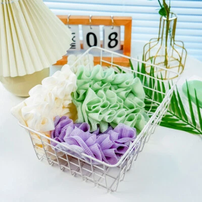 Washcloth And Loofah Wash Face Rub Bath 2-In-1 Shower Ball Towel For Travel - image 1 of 4