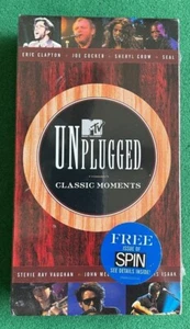 MTV Unplugged Classic Moments Clapton Mellencamp Indigo Girls VHS + FREE DVD - Bild 1 von 2