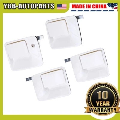 Manija de puerta exterior delantera y trasera 4x para Ford Super Duty F250 F350 1999-2016 Foto 1 de 4