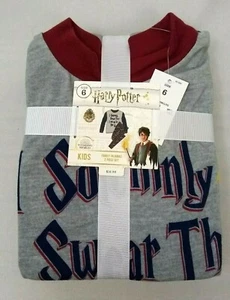 Harry Potter Kids Size 6 Pajamas 2 Piece PJ Set "Solemnly Swear Up to No Good" - Picture 1 of 4
