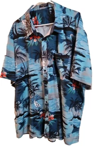 Camisa informal tropical de manga corta Enlision Hawaiana para hombre talla 4XL/19 1/2 cuello - Imagen 1 de 7