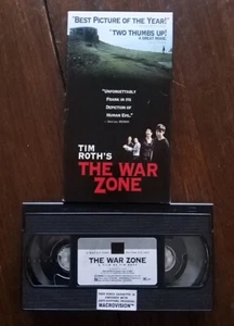 The War Zone (2000) VHS Tim Roth RARE New Yorker Video OOP 1999 VERY GOOD+ - Picture 1 of 5