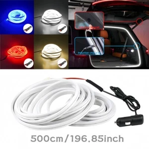 5M Auto PKW LED Kofferraum Lichtleiste Ambientebeleuchtung Innenraumbeleuchtung - Bild 1 von 17