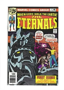 Eternals #1 prima apparizione, Ikaris, 1st Deviants, 7.5 VF-, 1976 Marvel - Foto 1 di 1