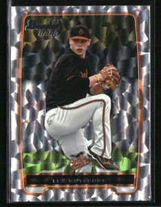 Lex Rutledge 2012 Bowman Draft Picks & Prospects Silver Ice #BDPP61 Baseball