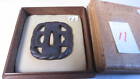 Iron Base Tsuba Rope Cruse Sword Fittings Props Box Included