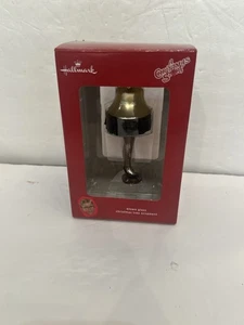 Hallmark A Christmas Story Lampada Gambe Vetro Soffiato Decorazione Albero di Natale - Foto 1 di 5