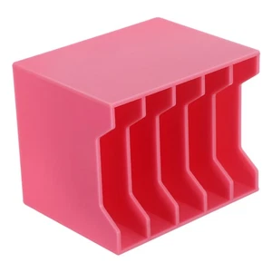  Desktop Cell Phone Organizer Box with Multiple Compartments Acrylic Countertop - Picture 1 of 17