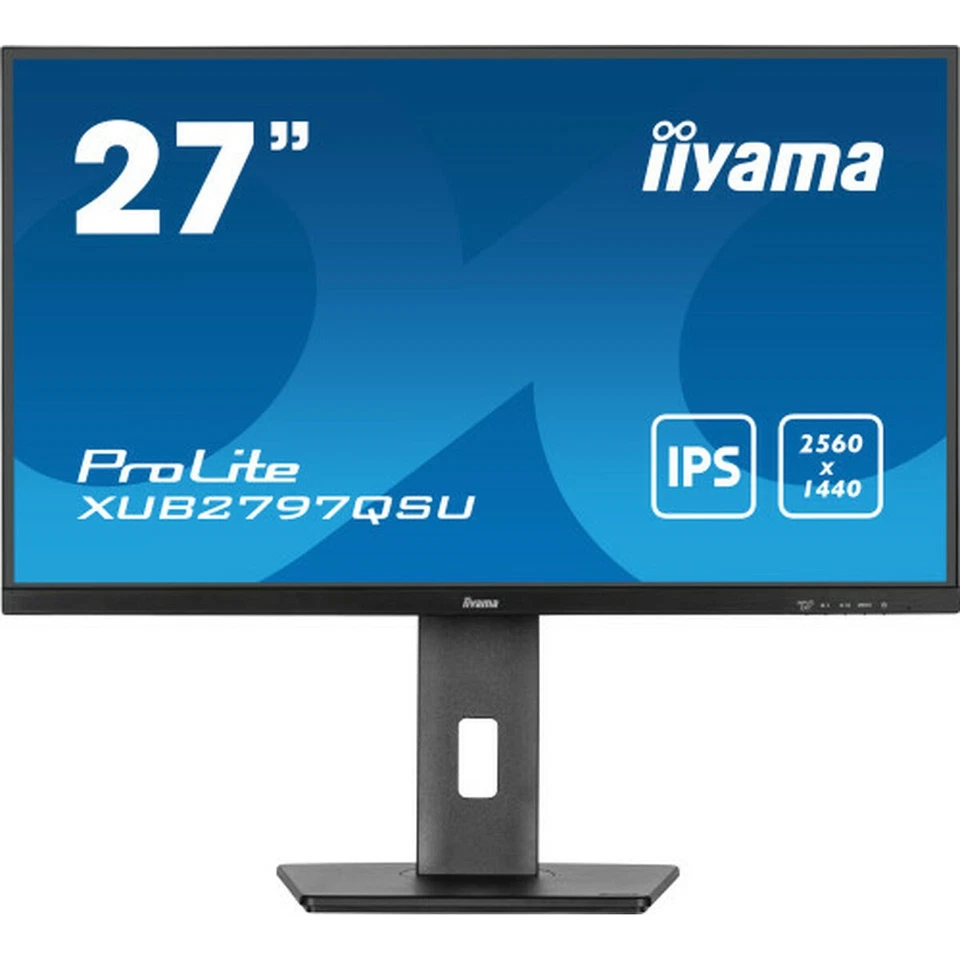 iiyama ProLite XUB2797QSU-B2 68 6cm (27") QHD IPS Office Monitor 16 9 HDMI/DP...