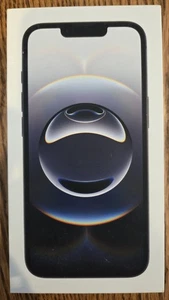 NEW SEALED Apple iPhone 16e - 128 GB - Black (T-Mobile Only) UNOPENED - Afbeelding 1 van 9