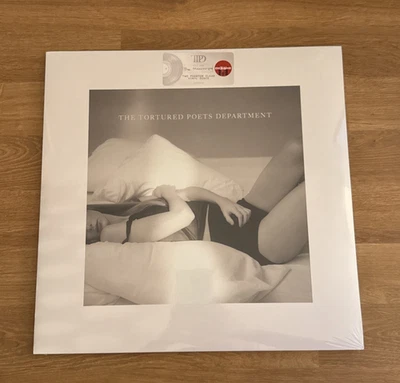 Taylor Swift The Tortured Poets Department Target Exclusive Phantom Clear Vinyl - Image 1 of 2