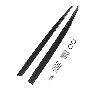 Extension Side Skirt Panel Set for BMW F32 F33 F36 4 Series 14-20 Carbon Look - Picture 1 of 20