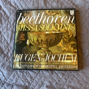 Beethoven Missa Solemnis Eugen Jochum 2 LP Box  Philips 6799 001 Holland NM - Picture 1 of 6