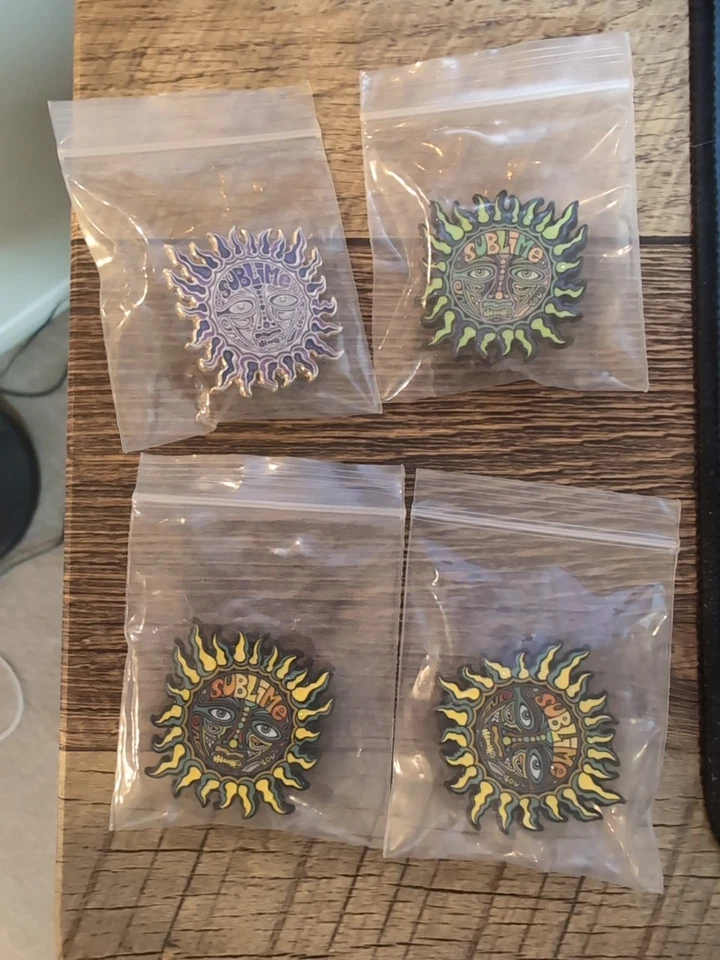 Sublime Sun Pin by Danny Steinman Rare LE/50 /75 2x/ 55 Enamel Pin Fast Shipping - Image 1 of 1