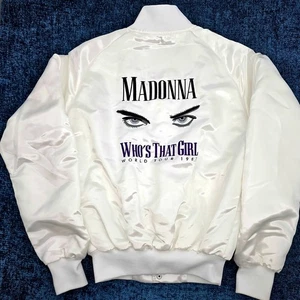 MADONNA WHO'S THAT GIRL JACKET CELEBRATION TOUR 2024 SMALL - Picture 1 of 7