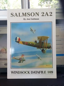 ALBATROS PRODUCTIONS WINDSOCK DATAFILE 109 SALMSON 2A2. - Picture 1 of 2