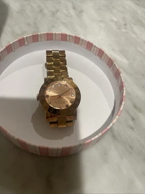 Reloj Pulsera MARC JACOBS Amy Tono Oro Rosa Multicolor Piedras Preciosas MBM3142 Foto 1 de 4