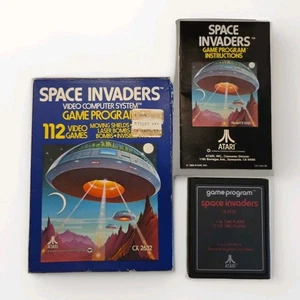 Space Invaders Atari 2600 1980 CX-2632 komplett in Box + Handbuch - Bild 1 von 8
