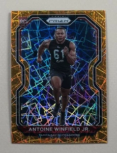 Antoine Winfield Jr - 2020 Prizm - Orange Lazer Prizm - Rookie #322 - Picture 1 of 2