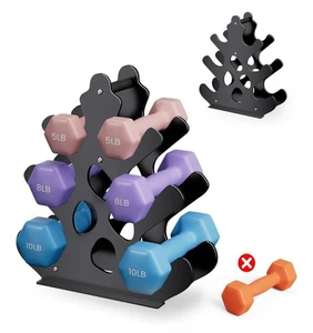 Dumbbell Rack Stand with Anti-Slip Pads for Home Gym - Picture 1 of 8