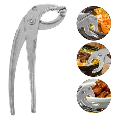  Pinza per piastra calda Anti scottatura Utensile da cucina Ciotola Portapentola - Immagine 1 di 4