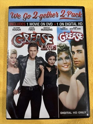 Grease Live! (DVD, 2016) *Buy 4 Get 10 Free* - Image 1 of 3