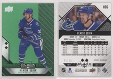 2014-15 Upper Deck Black Diamond Emerald /10 Henrik Sedin #106 HOF