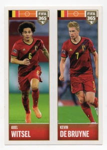 #354 Kevin De Bruyne/Axel Witsel Belgium Panini FIFA 2021-2022 - Picture 1 of 2
