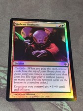 MTG - Shards Of Alara- Violent Outburst Foil X1