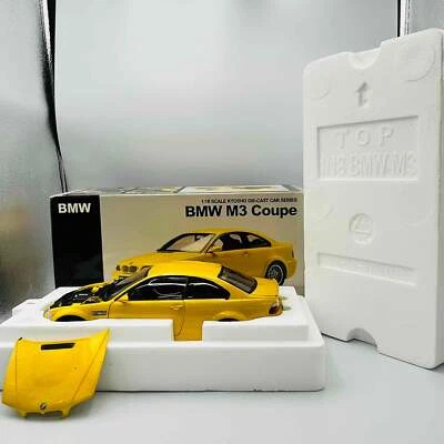 KYOSHO ESCALA 1/18 DIE-CAST CAR SERIES BMW M3 Coupé Amarillo 08503Y - Imagen 1 de 4