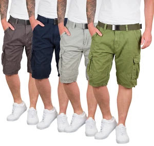 Indicode Herren Shorts Cargoshorts Ocean Cargo kurze Hose bis 4XL viele Farben - Bild 1 von 21
