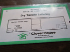 Clover House Dry Transfer N #9365-01-DT-N United States Navy Box Car -More Below