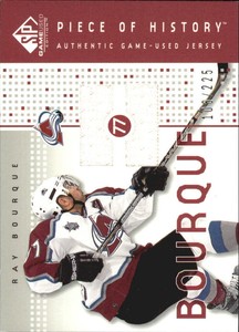 2002-03 SP Game Used Piece of History #PHBQ Ray Bourque/225