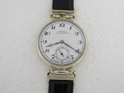 Doxa Antique 1925-1929 Swiss Amazing Caliber 18½ "CAL.1 Men Watch w/ Enamel Dial - Image 1 of 4