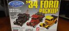 ⭐️ Lindberg 1:25 '34 Ford Pickup Plastikowy model Zbuduj jeden z 3 sposobów Open Box