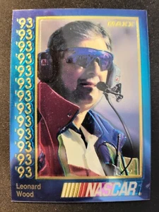 1993 Maxx Chrome Leonard Wood Card #140 - Picture 1 of 2
