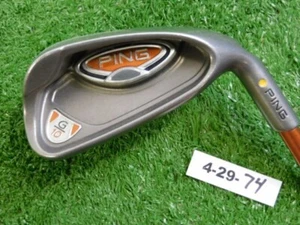 PING G10 7 Iron TFC 129 Soft Regular Senior Graphite Yellow Dot 1.5* Upright - Picture 1 of 5