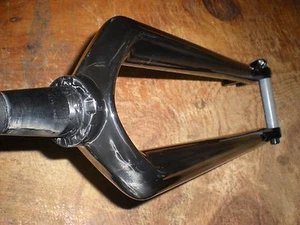 Carver Bikes Full Carbon MTB Fork 490mm A-C, Tapered Steerer, 15mm Boost TA - Picture 1 of 5