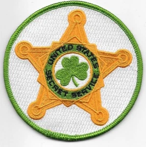 USSS UNITED STATE SECERT SERVICE SHAMROCK ST PATRICK DAY - Picture 1 of 3