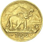 Deutsch Ostafrika 15 Rupien 1916 T (Tabora) Elefant Gold vz /f. stgl. J 728b