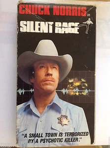 Silent Rage (VHS) Chuck Norris! RARE! Tested! Works! - Picture 1 of 3