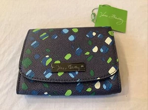 NWT~Vera Bradley Ink Spots Petite Wallet - Picture 1 of 12