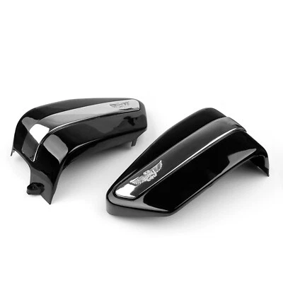 Black Battery Cover Side For Honda Rebel CA250 1995-2014 1996 1997 1998 2012 - Image 1 of 4