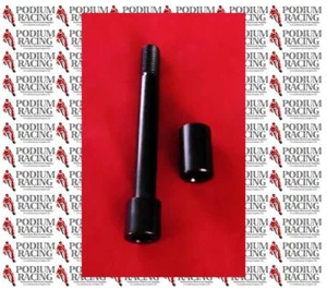 DUCATI MONSTER 800 620 SILVER TITANIUM LOWER SHOCK MOUNT 77110161A / 77110081A - Picture 1 of 3
