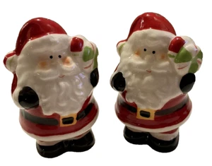 Salero y pimentero vintage de Papá Noel vacaciones de Navidad - Imagen 1 de 12